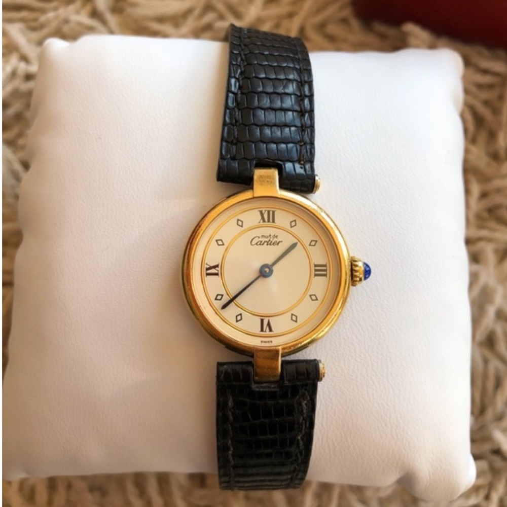 Vintage Cartier watch original band